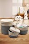 Jute Rope Straw Gray Mother Baby Care Bag Mother Baby Set Organizer