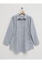 Buttoned Sequin Embroidered Shirt