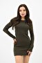 Women's Window Detailed Mini Dress 5215-24 - 2
