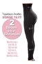 Two Size High Waist Corset Leggings for Slimming and Firming - 3