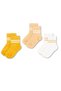 3-Piece Cotton Kids College Socks Baby Unisex Girls Women Men School Socks, White Black Pink