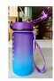 Tritan Water Bottle and Water Bottle Motivational Water Bottle with Sticker and Infuser 550 Ml with Hanger String - 2