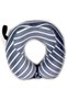 Memory Foam Pillow Polyester Navy Compact and portable Customized Neck Support - 3