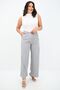 Women's Pleated High Waist Wide Leg Pants 6299-25 - 3