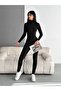 Ottoman Fabric Zip Detail Jumpsuit - 3