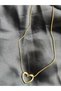 Women's Heart Knot Adjustable Stainless Steel Necklace