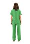 Women's Short-Sleeve Shirt Collar Two-Piece Set 4097-25 - 4