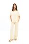 Women's Short-Sleeve Shirt Collar Two-Piece Set 4097-25