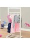 Sweet 12 Pieces White Baby Clothes Hanger with Bow Butterfly Baby Kids Clothes Hanger - 6