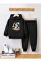 Surf Astronaut Premium Sweatshirt & Sweatpants Set for Kids Boys and Girls