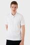 Cotton Regular Fit Button and Zipper Polo T Shirt Men's Polo Ex601 - 6