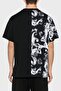 Patterned Cotton Crew Neck Regular Fit T Shirt Men's T SHIRT 76GAH611 JS287 - 4