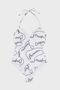 Patterned Tie Detailed Non-wired Swimsuit Swimsuit 262642 3r310 10410 - 4