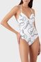 Patterned Tie Detailed Non-wired Swimsuit Swimsuit 262642 3r310 10410