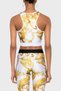 Patterned Slim Fit Crop Top Top 76Ham227 Js292 G03 - 4
