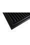 Matte Black 50x50 Aluminum Grille Bathroom WC Ventilation Louver - 6