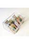 6 Compartments Tea and Herbal Tea Storage Box with Transparent Lid