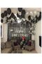Adult Birthday Set Silver Happy Birthday Set - 2