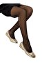 Girl's Black Lace Fishnet Pantyhose