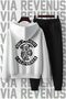Sons of Anarchy Printed Unisex Wide Fit Soft Fabric Hooded Tracksuit Set - 2