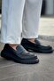 LEIDA High-Platform Loafers Laceless Men's Shoes BLACK - CHE - 5