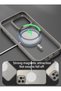 Apple iPhone 15 Case Metal Lens Protection Magsafe 1.5 mm Ultra Thin Premium Chrome Cover - 3