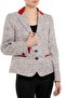 Women's Red-White Jacket 2NG25T 2M105 010 - 3