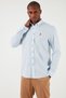 U.S. Polo Button Collar 100% Cotton Slim Fit Shirt Men's SHIRT G081SZ0041829841 - 4