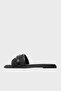 Logoed Straw Flat Slippers 40S4Ebfs1D003 Slippers 40S4Ebfs1D 003 - 2