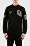Armani Cotton Regular Fit Crew Neck Sweat Men's SWEAT 6R1MG4 1JWPZ 0999