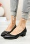 Black classic heels women's stiletto - 2