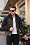 New Season Water and Cold Proof Removable Hooded Winter Men's Puffer Jacket - 4