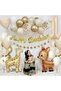 1 Year Old Birthday Giraffe Ceylan Foil Balloon Set