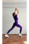 Short Sleeve Sports Seamless Legging Set - 8