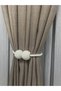 Magnetic Rope Winding Curtain Latch Cream Curtain Buckle Curtain Accessory - 2