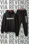 Security Printed Unisex Wide Fit Soft Fabric Hooded Tracksuit Set
