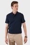 Cotton Regular Fit Button and Zipper Polo T Shirt Men's Polo Ex601 - 2