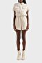 Regular Fit Shirt Collar Mini Jumpsuit Jumpsuit 3DYA18 YNUUZ 1787