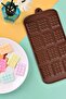 Set of 12 Mini Chocolate Square Elastic Muffin Cupcake Pastry - Bakery Baking Supplies - 7