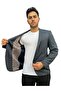 Striped Men's Blazer Sports Jacket-1474 - 4
