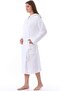 Unisex Hooded 4 Layer 100% Organic Cotton Premium Multi Muslin Ultra Soft Bathrobe - 5