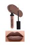 Mattemoist Lipgloss Semi Matte Satin Finished Liquid Lipstick 414 Pinky Milk - Brown