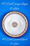 40 No 8 Liter Enamel Basin Whisk and Mixing Bowl, Dough Basin, Fruit Bowl, DowerLarge Bowl
