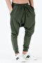 Sweatpants الرجال الكاكي المتضخم
