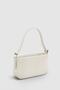 Women's Buckle Cream Baguette Bag 208 - 2