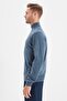 Indigo Slim Fit Yünlü Yarım Balıkçı Yaka Basic Triko Kazak TMNAW21KZ1595 - 9