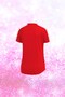 Women's Red Dri-Fit Comfort Crew Neck T-Shirt for Walking and Running S-3Xl - 2