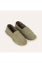 Women's Beige Suede Espadrille Shoes