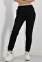 Lucestclz Elastic Leg Sweatpants Black Color New - 4