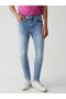 Marcelio Normal Waist Narrow Leg Skinny Jean Trousers - 2